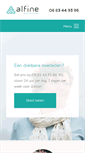 Mobile Screenshot of alfineuitvaarten.nl